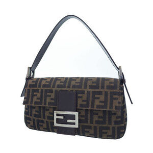 FENDI Zucca Mamma Bucket Semi Shoulder Bag